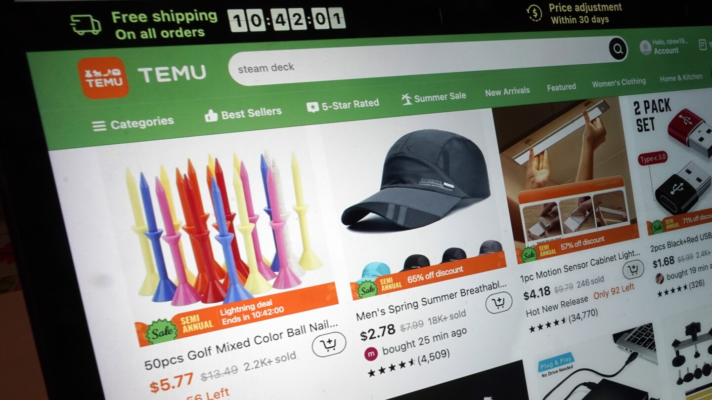 Temu accused by EU regulators of failing to prevent sale of illegal products