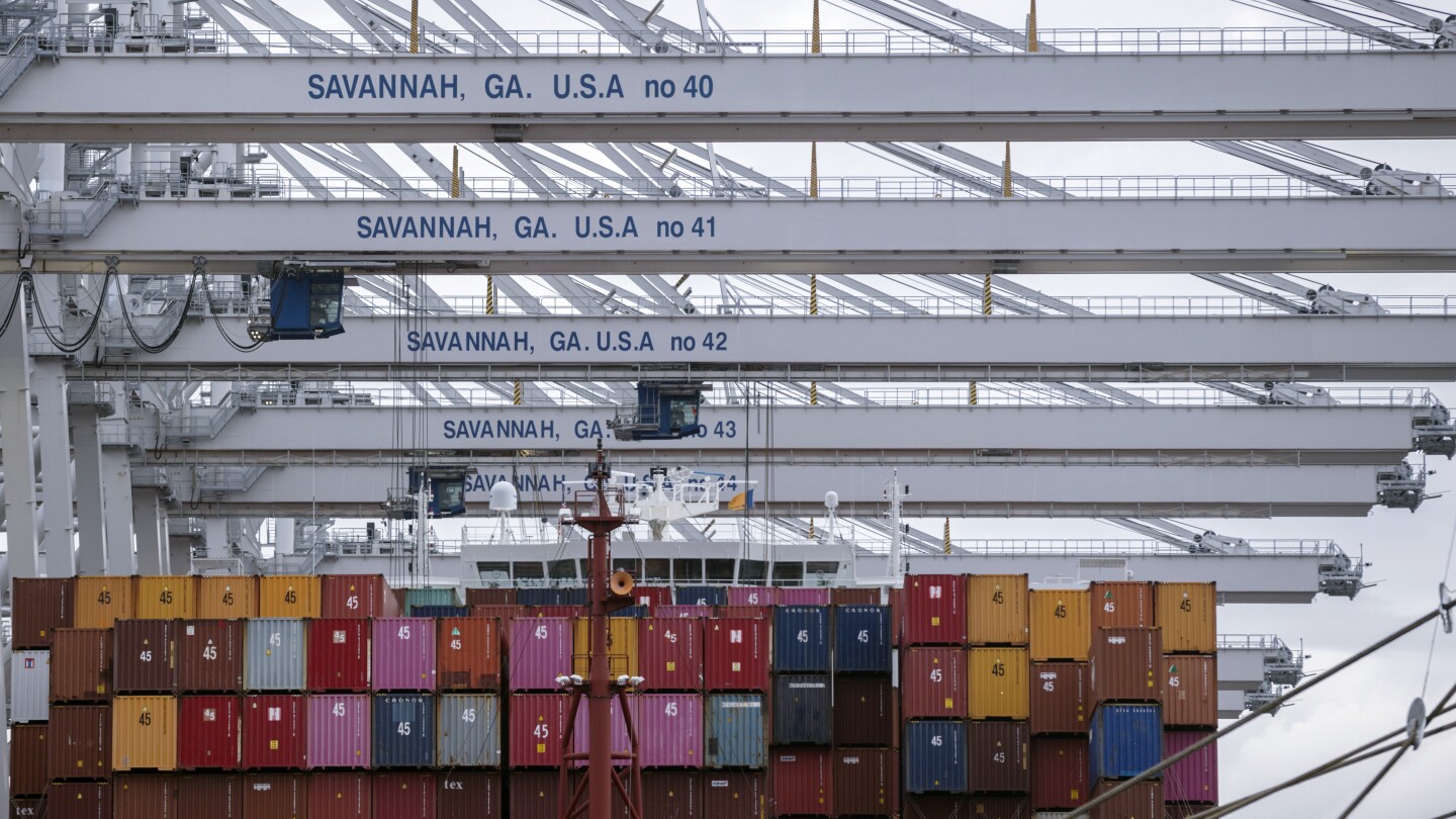 Retailers stock up ahead of tariffs, driving Port of Savannah’s growth