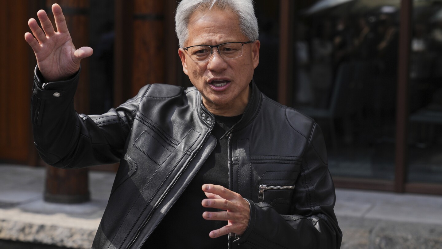 Nvidia CEO Huang says he’s disappointed by China chip curbs
