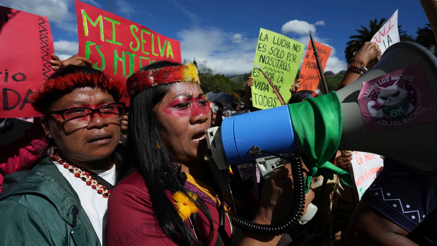 Indigenous groups take aim at Ecuador plan to develop new oil projects worth $47 billion