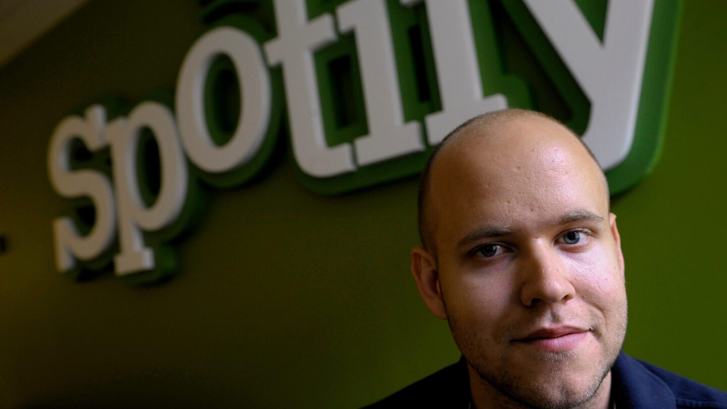 Spotify founder steps down from CEO role