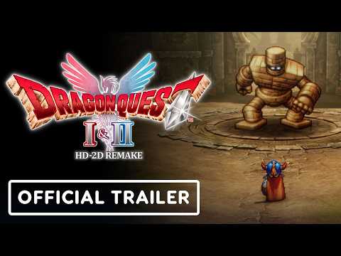 Dragon Quest I & II HD-2D Remake - Official Launch Trailer