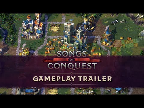 Songs of Conquest - Turn based strategy - Gameplay trailer