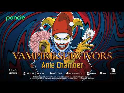 Vampire Survivors: Ante Chamber | Free Balatro Collab | OUT NOW