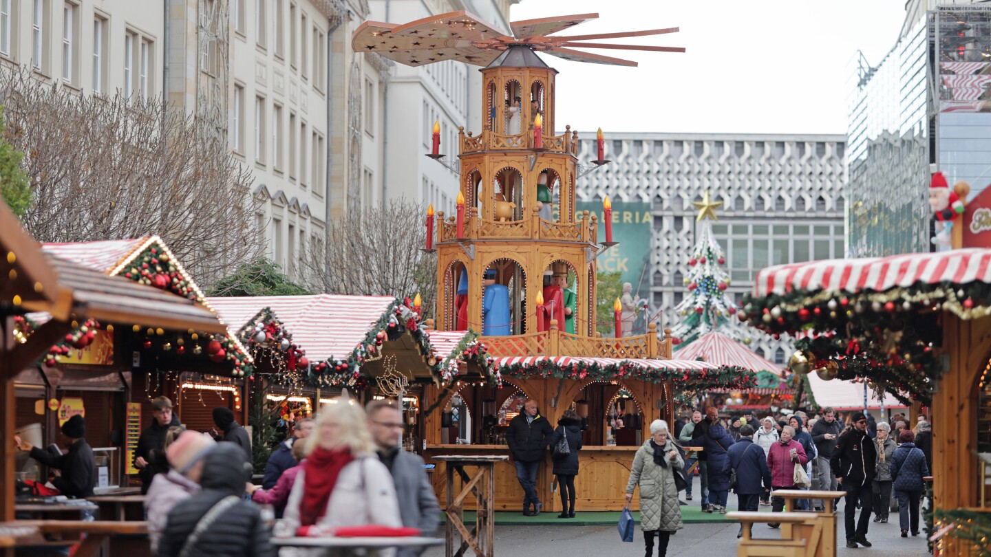 Christmas markets open across Germany with enhanced security