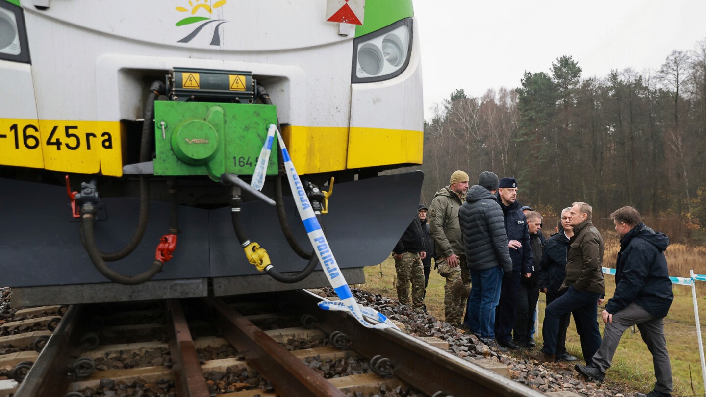 Polish PM says rail line explosion was ‘sabotage’