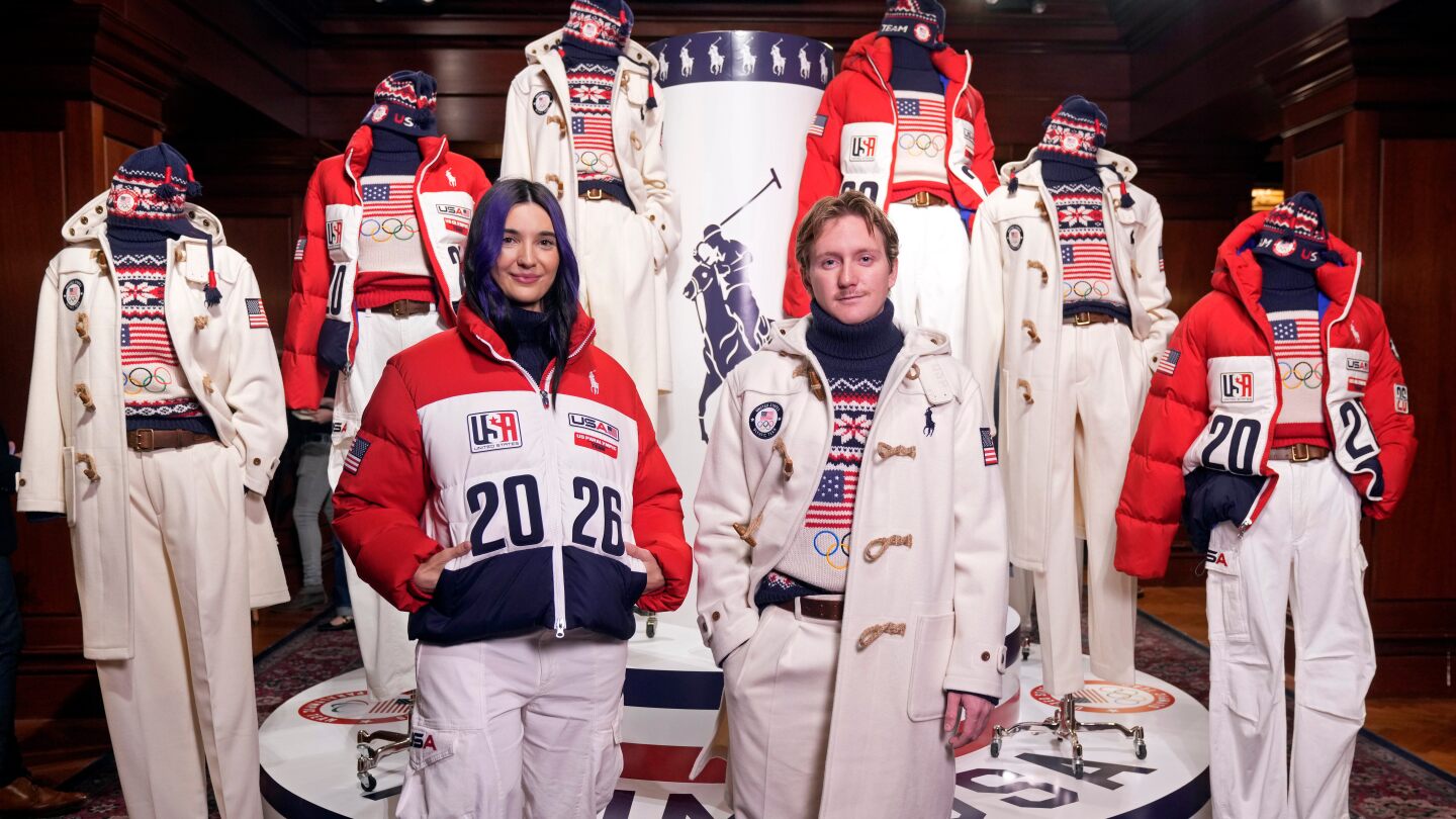 Ralph Lauren unveils Team USA’s Olympic uniforms