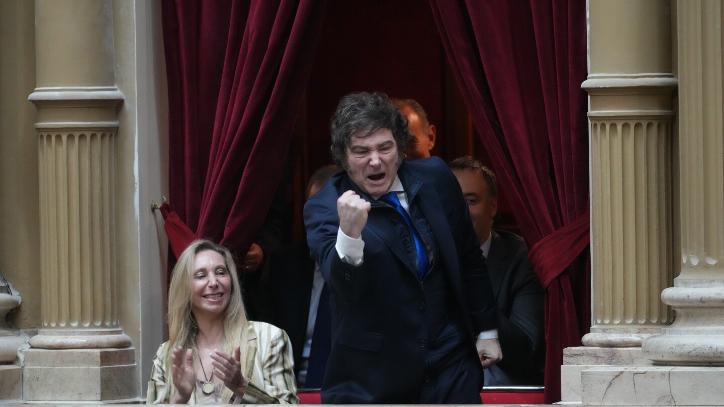 Argentina’s libertarian government issues first dollar bond in 8 years